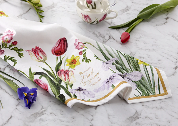 Ashdene Floral Symphony Kitchen Towel