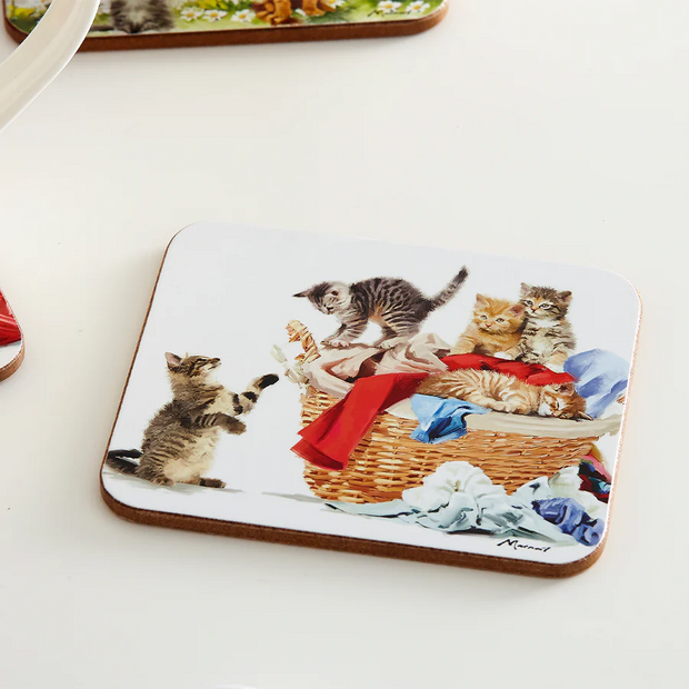 Ashdene Kitten Adventures Coasters - Set of 6