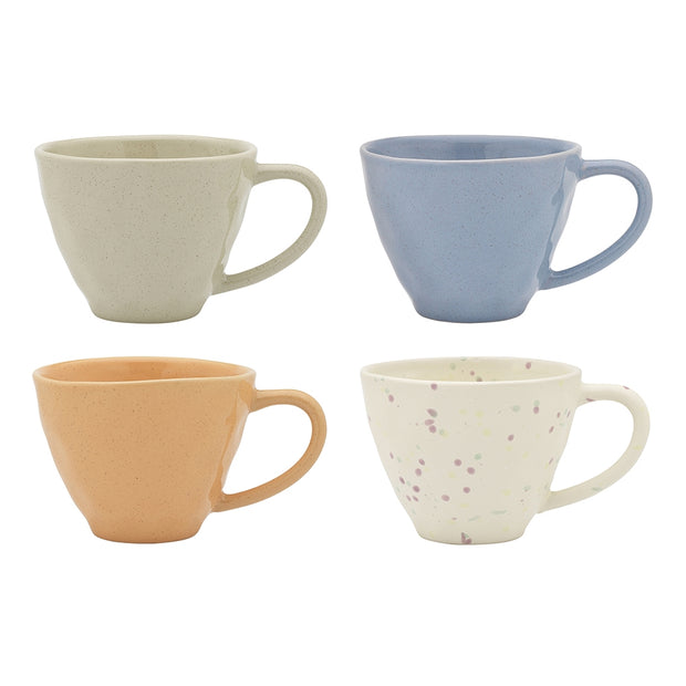 Ecology Speckle Set of 4 Mugs 380ml