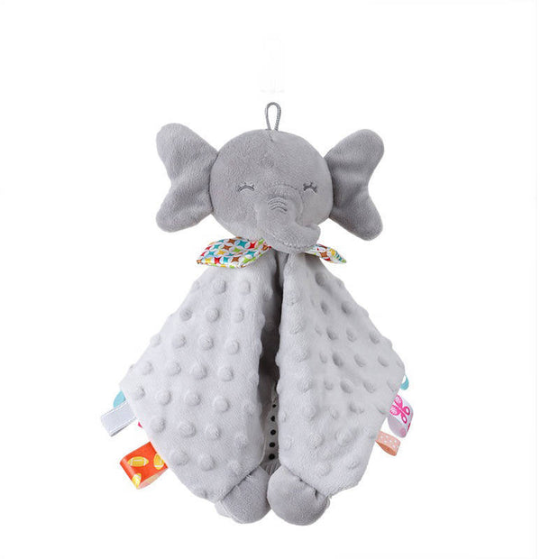 Elephant Comforter - Grey Velour
