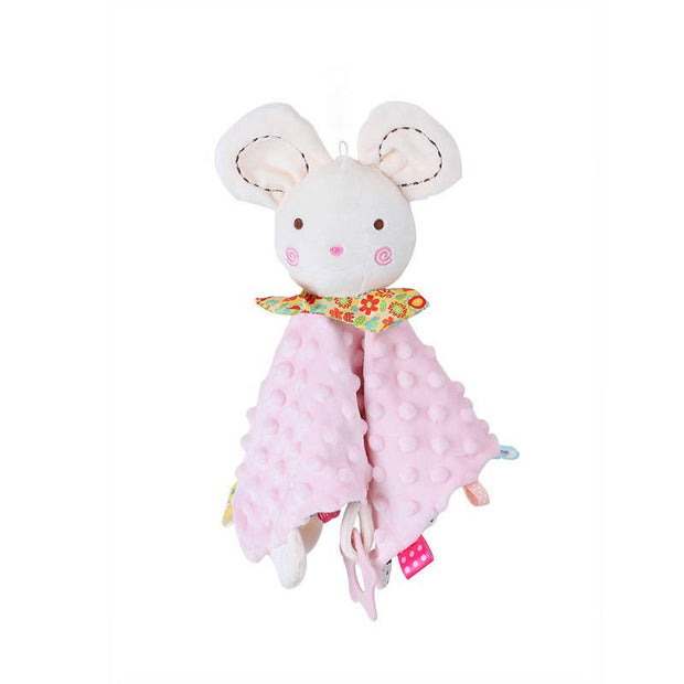 Mouse Comforter - Pink Velour