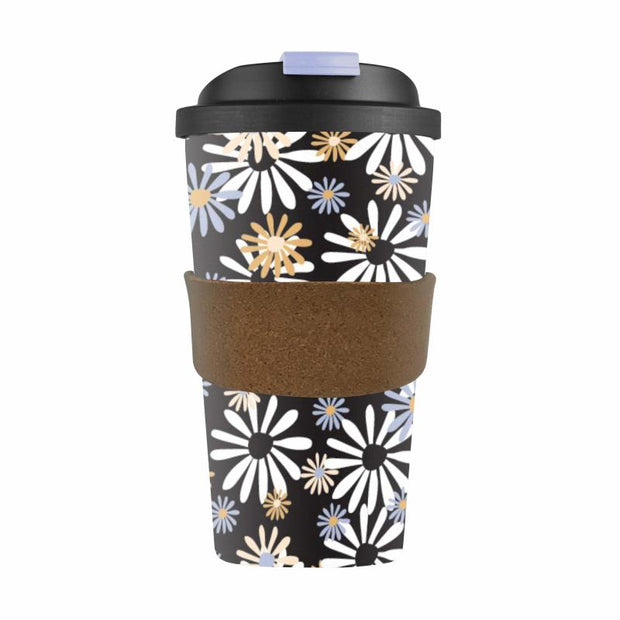 Karlstert Eco Bamboo Cup 420ml Daisy