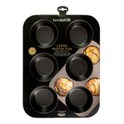 Bakemaster 6 Cup Large Muffin Pan