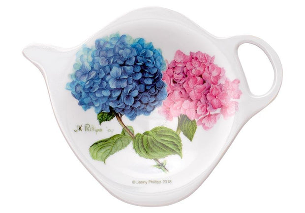 Ashdene Pastel Hydrangeas Tea Bag Holder