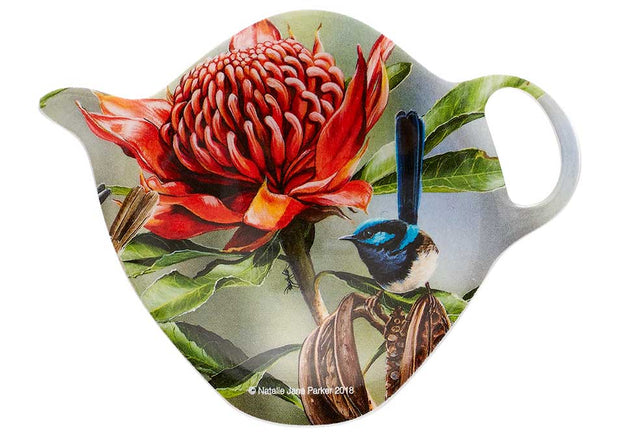Ashdene Aus Bird & Flora Blue Wren Tea Bag Holder
