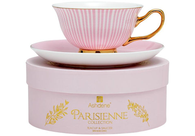 Ashdene Parisienne Pink Cup & Saucer