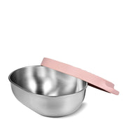 Hip Salad Bowl Dusty Pink Stainless Steel 1.1L