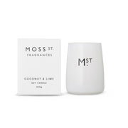 Moss St Coconut & Lime Soy Candle