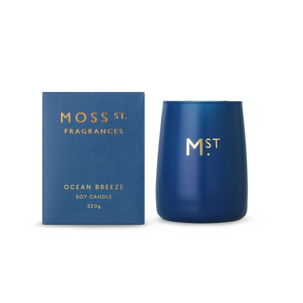 Moss St Ocean Breeze Soy Candle
