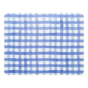 Ecology Ripe Set of 4 Placemats Blue Gingham