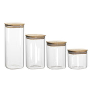 Ecology Pantry Square Canisters - Set of 4