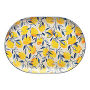 Ecology Punch Lemon Large Oval Platter
