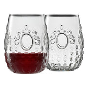 Marie Set of 6 Stemless Wine Glasses 490ml