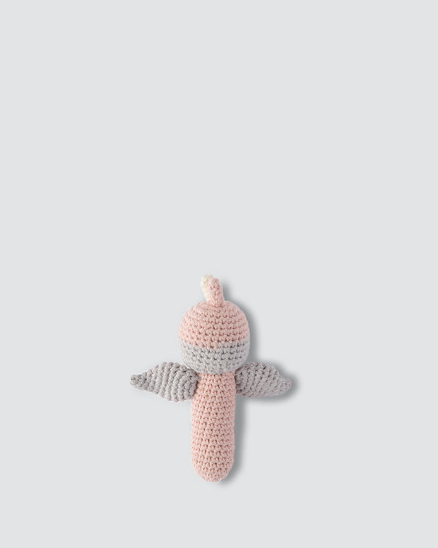 Weegoamigo Crochet Rattle - Gaby Galah
