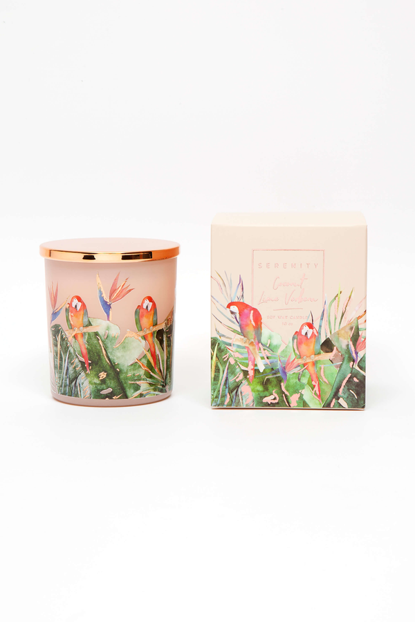 Mystic Garden Soy Candle - Coconut Lime Verbena