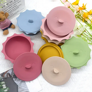 Hello Chester Mango Silicone Sun Suction Bowl with Lid